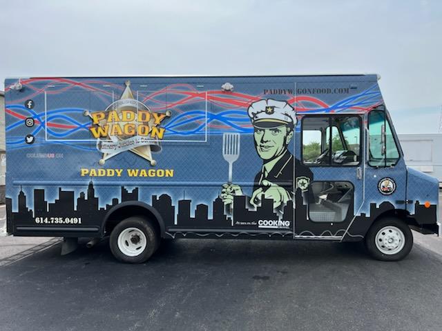 Custom food truck wrap